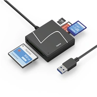 Hama čítačka kariet USB 3.2 Gen1, USB-A, USB-C adaptér, SD/CF/MS