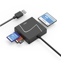 Hama čítačka kariet USB 3.2 Gen1, USB-A, USB-C adaptér, SD/CF/MS