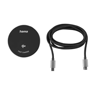 Hama bezdrôtová nabíjačka Qi 15 W, magnetická, samostatný kábel 1 m