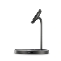 Hama bezdrôtová nabíjačka s držiakom 2v1, Qi2 15 W, USB-C adaptér 45 W