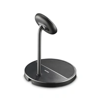 Hama bezdrôtová nabíjačka s držiakom 2v1, Qi2 15 W, USB-C adaptér 45 W
