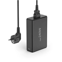 Hama USB nabíjacia stanica GaN, 4x USB-C PD, 1x USB-A QC, 240 W