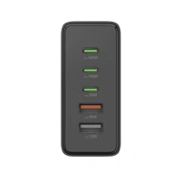 Hama USB nabíjacia stanica GaN, 3x USB-C PD, 2x USB-A (1x QC), 140 W