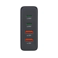 Hama USB nabíjacia stanica GaN, 2x USB-C PD, 2x USB-A QC, 65 W
