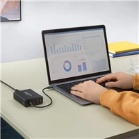 Hama USB nabíjacia stanica GaN, 2x USB-C PD, 2x USB-A QC, 65 W