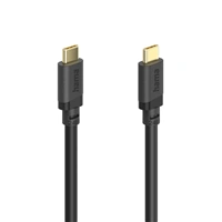 Hama USB C-C kábel 0,75 m, USB 3.2 Gen1 5 Gb/s, 240 W, čierny