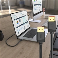 Hama DisplayPort 2.1 kábel UHD/8K, 40 Gb/s, 2 m