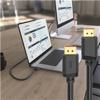 Hama DisplayPort 2.1 kábel UHD/16K, 80 Gb/s, 2 m
