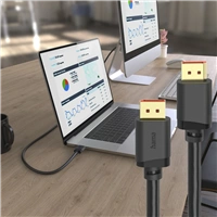 Hama DisplayPort 2.1 kábel UHD/16K, 80 Gb/s, 2 m