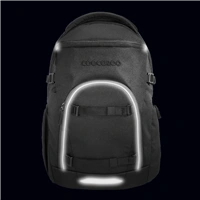 Školský ruksak coocazoo BYTE, Black Coal, AGR certifikát