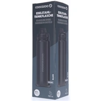 Izolovaná fľaška na pitie z nerezovej ocele coocazoo 0,7 l, Black