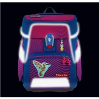 Školská aktovka Step by Step SPACE NEON, Kolibri Kaja - 5-dielny set, AGR certifikát