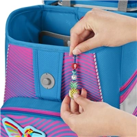 Školská aktovka Step by Step SPACE NEON, Kolibri Kaja - 5-dielny set, AGR certifikát