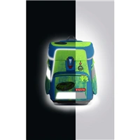 Školská aktovka Step by Step SPACE NEON, Race Car Chuck - 5-dielny set, AGR certifikát