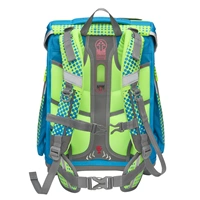 Školská aktovka Step by Step SPACE NEON, Race Car Chuck - 5-dielny set, AGR certifikát