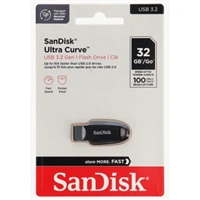 SanDisk Ultra Curve Flash Drive, 32 GB, USB 3.2