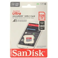 SanDisk Ultra microSDXC 128 GB (A1/UHS-I/Cl.10/140 MB/s)