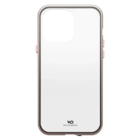 White Diamonds 360° Glass, kryt pre Apple iPhone 14 Pro Max, priehľadný/ružové zlato