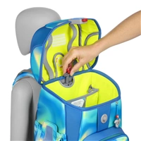 Školská aktovka Step by Step CLOUD FLASH, Ninja Zazu - 5-dielny set, AGR certifikát