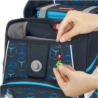 Školská aktovka Step by Step SPACE SHINE, Shark Dexter - 5-dielny set, AGR certifikát