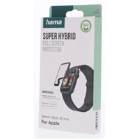 Hama Super Hybrid, ochrana displeja pre Apple Watch 7/8/9, 45 mm, nerozbitná