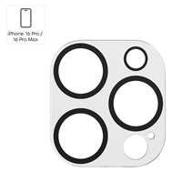 Hama Cam Protect, ochranné sklo fotoaparátu pre Apple iPhone 16 Pro/16 Pro Max, priehľadné