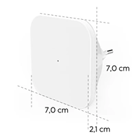 Hama Cozy, nočné/orientačné LED svetlo, do zásuvky, pohybový/súmrakový senzor, stmievateľné