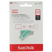 SanDisk Ultra Dual Drive Go USB Type- C, absinthe zelená 512 GB