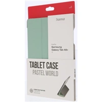 Hama Pastel World, puzdro pre Samsung Galaxy Tab A9+ 11", zelené/priehľadné