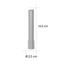 Hama FL120, LED baterka, hliníková, 120 lm / 50 m, 3 režimy svietenia, pútko na ruku, vr. batérií