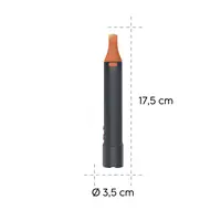 Hama FLX600, LED baterka, hliníková, 600 lm / 250 m, 4 režimy+SOS, IP44, zoom, karabínka, batérie