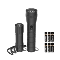 Hama FL-DUO, LED baterky, hliníkové, 25 lm/ 60 lm, pútko na ruku, vr. batérií, set 2 ks