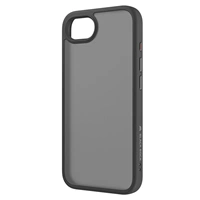 Black Rock Hybrid Case, kryt pre Apple iPhone 16e/17e, matný, polopriehľadný čierny