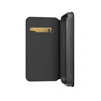Black Rock Slim Folio, puzdro-knižka pre Apple iPhone 16e/17e, čierne