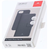 Black Rock 2-1 Wallet, puzdro-knižka pre Apple iPhone 16e/17e, čierne