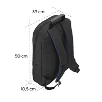 Hama Genua, ruksak na notebook, do 44 cm (17,3"), čierny