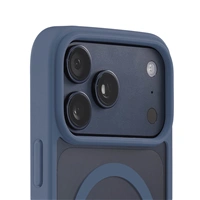 Hama Frame Protect, kryt pre Apple iPhone 17 Pro Max, magnetický, priehľadný/modrý