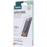 Hama Super Hybrid, ochranné sklo na displej pre Samsung Galaxy S26 Ultra, licencia D3O®