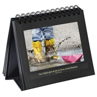 Hama stolný špirálový album pre 12 fotografií 10x15 cm alebo 11x15 cm, čierny