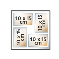 Hama album klasický FINE ART 30x30 cm, 100 strán, čierny, čierne listy