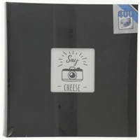 Hama album klasický FINE ART 30x30 cm, 100 strán, čierny, čierne listy