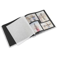 Hama album klasický FINE ART 30x30 cm, 100 strán, bordó, čierne listy