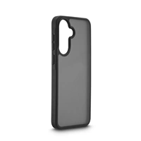 Black Rock Hybrid Case, kryt pre Samsung Galaxy A37 5G, matný, polopriehľadný čierny