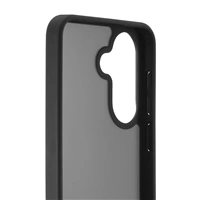 Black Rock Hybrid Case, kryt pre Samsung Galaxy A37 5G, matný, polopriehľadný čierny
