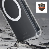 Hama Extreme Protect, kryt pre Google Pixel 10a, magnetický, D3O®, nezažltne, priehľadný