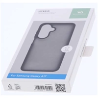 White Diamonds Hybrid Case, kryt pre Samsung Galaxy A17/A17 5G, matný, polopriehľadný čierny