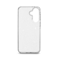 White Diamonds Glitter Case, kryt pre Samsung Galaxy A37 5G, priehľadný s trblietkami, nezažltne