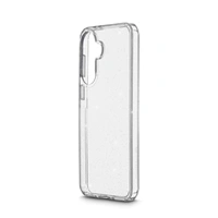 White Diamonds Glitter Case, kryt pre Samsung Galaxy A37 5G, priehľadný s trblietkami, nezažltne