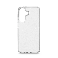 White Diamonds Glitter Case, kryt pre Samsung Galaxy A37 5G, priehľadný s trblietkami, nezažltne