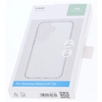 White Diamonds Glitter Case, kryt pre Samsung Galaxy A37 5G, priehľadný s trblietkami, nezažltne